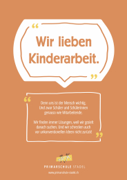 Wir lieben Kinderarbeit