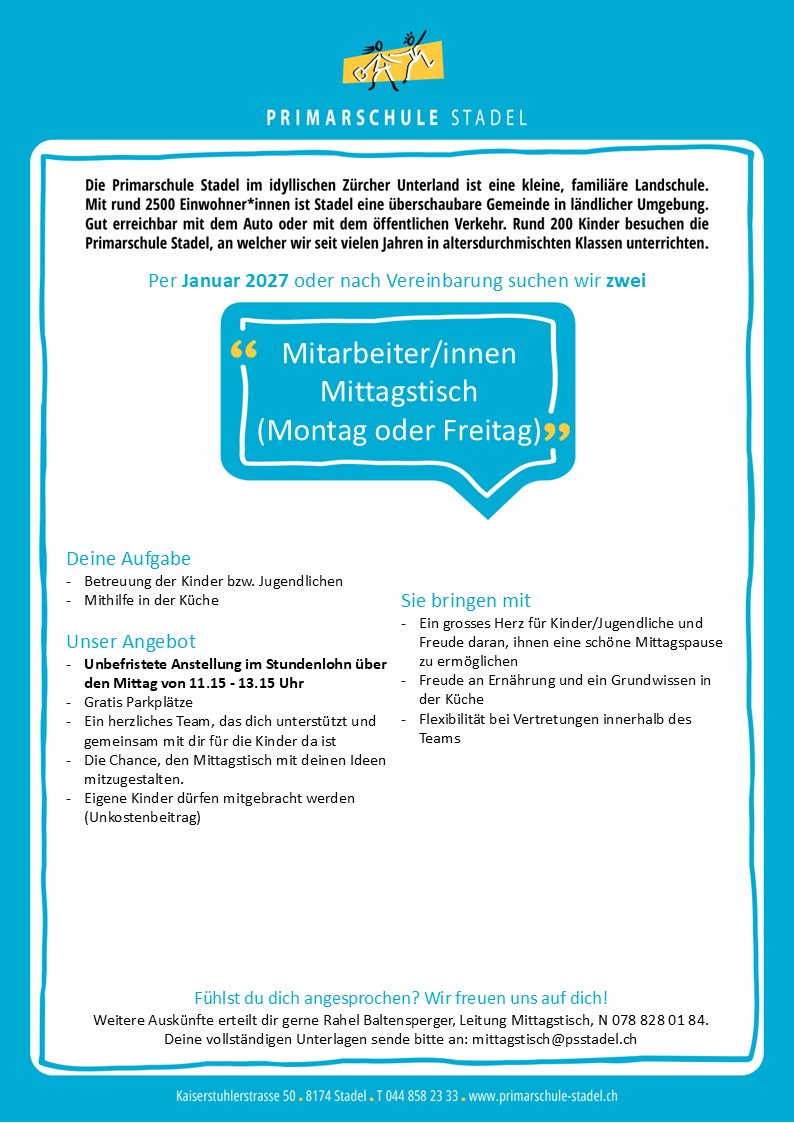 Offene Stellen